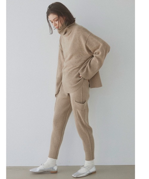 ALEXIA STAM（アリシアスタン） パンツ Side Pocket Two-Way Knit