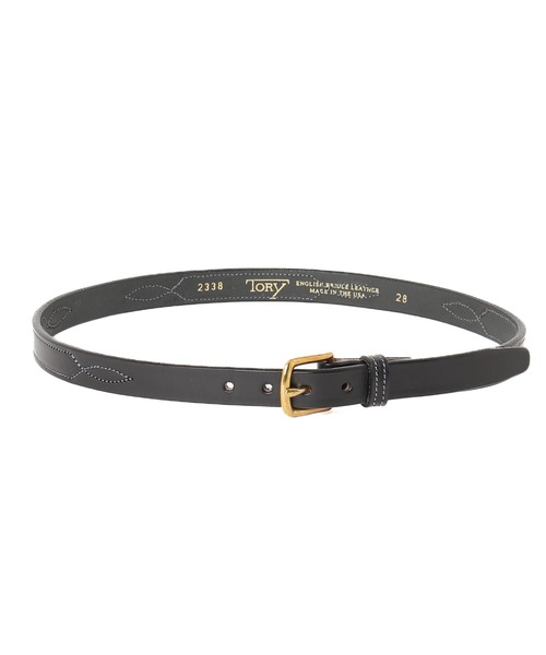 TORY LEATHER USA製 ウエスタンレザーベルト ナローベルト W34 20％OFF
