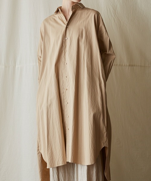 suzuki takayuki（スズキタカユキ） シャツワンピース weather-cloth
