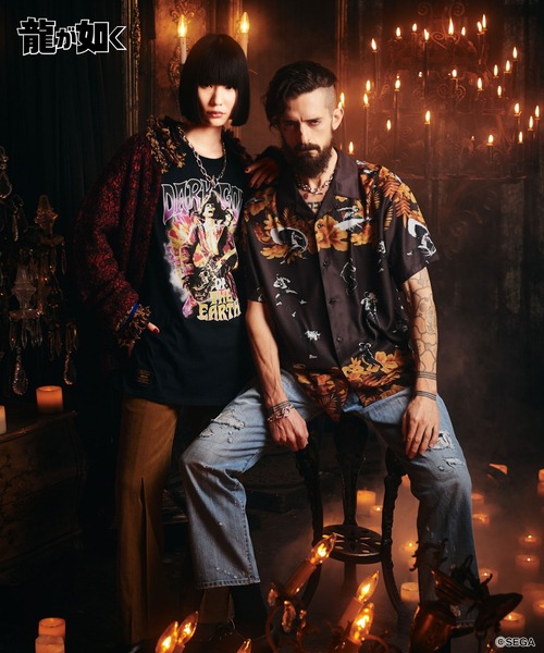 glamb（グラム） tシャツ Goro Majima Guitarist Cutsew / ゴロウ