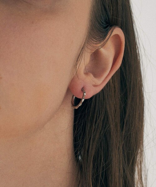 ete（エテ） ピアス ツイスト フープピアス レディース : ZOZOTOWN