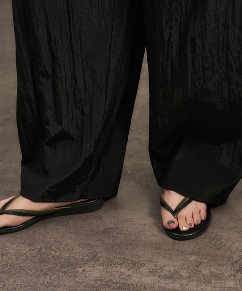 SALON adam et rope'（サロン アダム エ ロペ） パンツ ウールナイロン