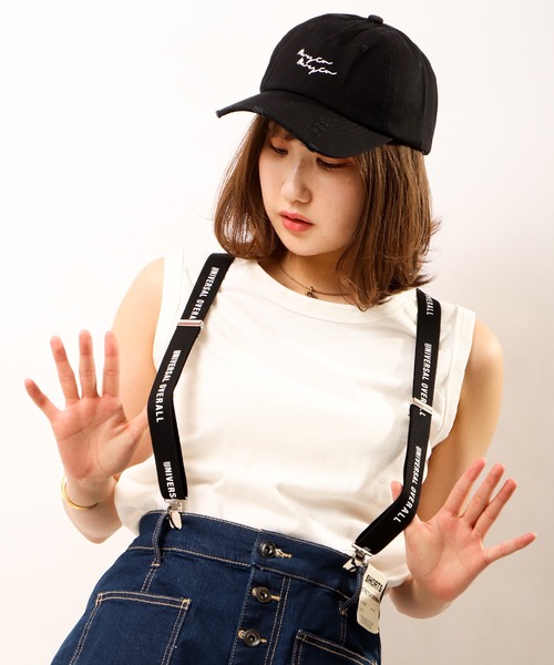 UNIVERSAL OVERALL（ユニバーサルオーバーオール） サスペンダー ロゴ
