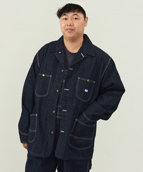 Lee（リー） デニムジャケット gジャン 「大きいサイズ」カバーオール