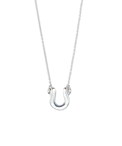 CRIMIE（クライミー） ネックレス LETTER RIBBON HORSE SHOE SILVER