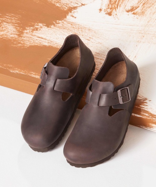 BIRKENSTOCK（ビルケンシュトック） スリッポン London Waxy Leather