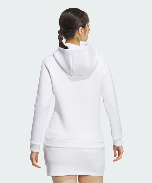 adidas（アディダス） パーカー エンボスプリント ダンボールニット