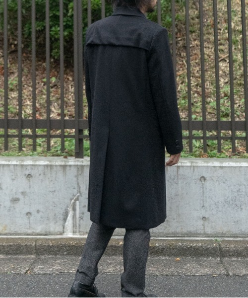 チェスターコート コート CASHMERE WOOL CHESTER COAT メンズ