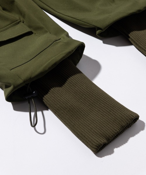glamb（グラム） パンツ カーゴパンツ Long rib cargo pants