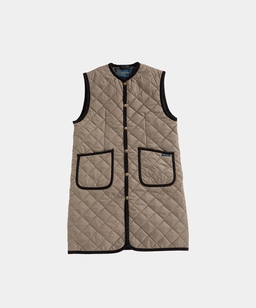 LAVENHAM（ラベンハム） ベスト ジレ LONGLINE CREW NECK GILET WOMENS
