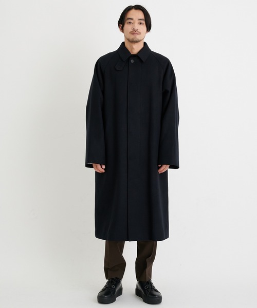 ATON（エイトン） ステンカラーコート 「ATON/エイトン」SUPER 160S