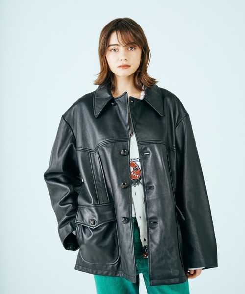 TOWNCRAFT（タウンクラフト） LEATHER RANCHER COATレザーランチャー