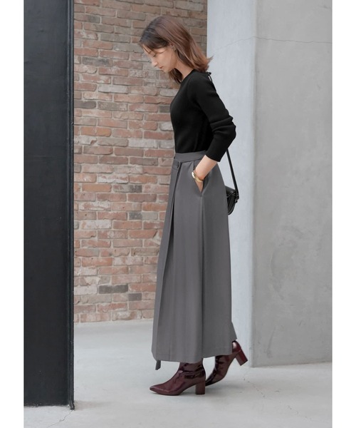 STYLE DELI（スタイルデリ） スカート アシンメトリーラップスカート