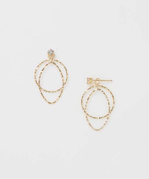 agete（アガット） ピアス K18ピアス レディース : ZOZOTOWN Yahoo!店