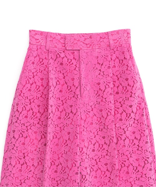 MAISON SPECIAL（メゾンスペシャル） パンツ Flocky Lace Pants