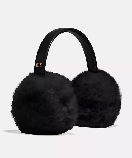 COACH（コーチ） 耳当て イヤーマフ シアリング イヤーマフ レディース