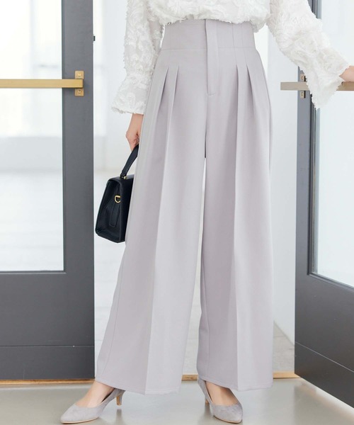 fifth（フィフス） スラックス パンツ 「サイズ展開あり」ハイウエスト
