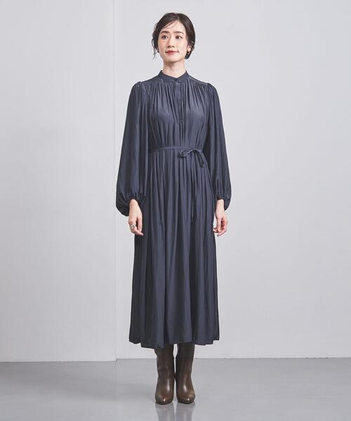 UNITED ARROWS（ユナイテッドアローズ） ワンピース ギャザー ロング
