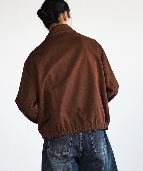 WYM LIDNM ブルゾン アウター METAL TOGGLE TWILL DECK BLOUSON メンズ