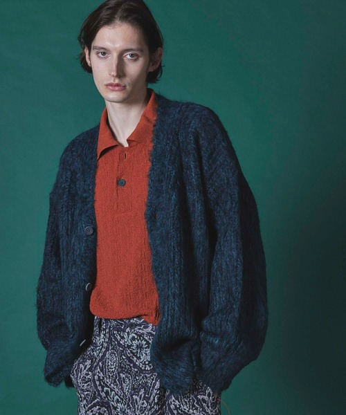 MAISON SPECIAL（メゾンスペシャル） カーディガン 「UNISEX」Mourine
