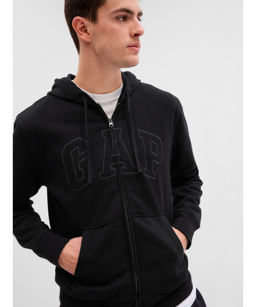GAP（ギャップ） パーカー Gapロゴ ジップパーカー(ユニセックス
