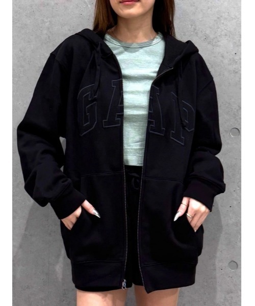 GAP（ギャップ） パーカー Gapロゴ ジップパーカー(ユニセックス