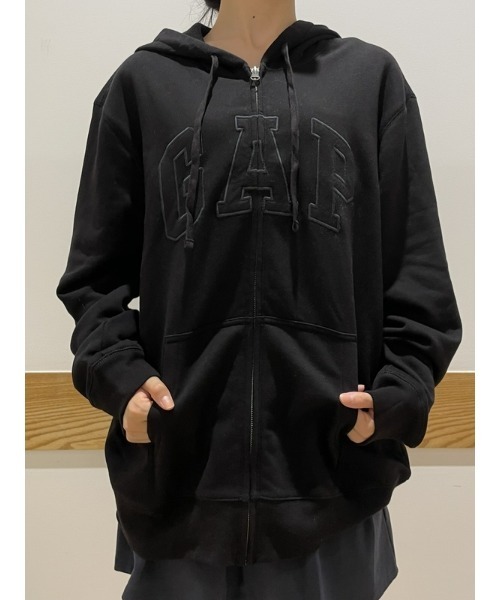 GAP（ギャップ） パーカー Gapロゴ ジップパーカー(ユニセックス