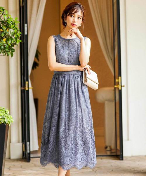niana（ニアナ） ドレス パネル総レース 結婚式ワンピースドレス