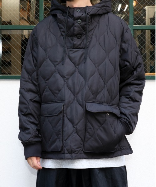 TAION（タイオン） ダウンジャケット ダウン MILITARY PULLOVER HOODIE