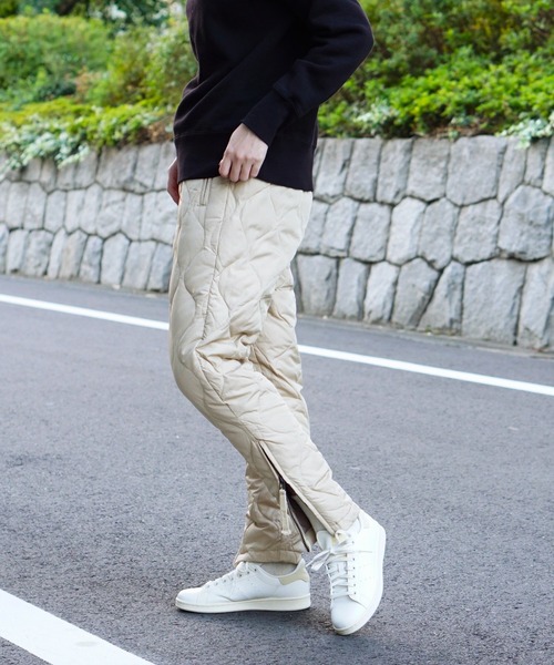 TAION（タイオン） パンツ MILITARY “ZIP SLIT”PARACHUTE DOWN PANTS