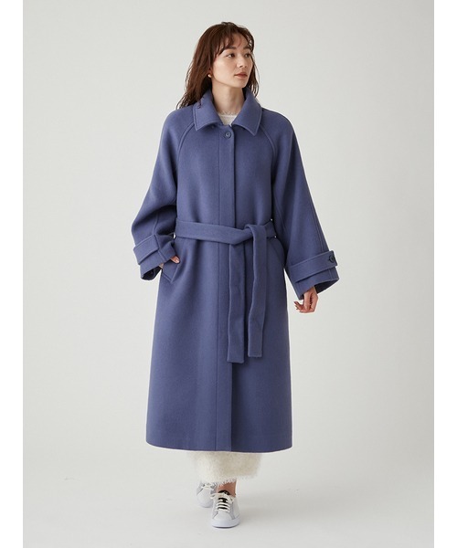 emmi コート チェスターコート 「emmi atelier」ECO WOOLケープ付き
