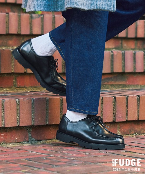 texcy luxe ビジネスシューズ men's FUDGE掲載アイテム！テクシー