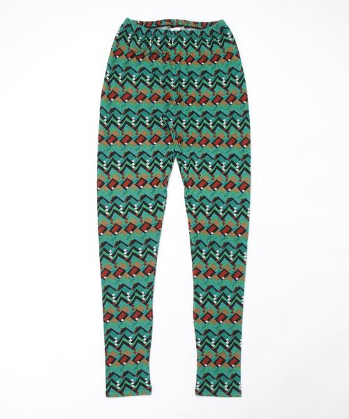Healthknit（ヘルスニット） レギンス スパッツ 「 」幾何学模様 総柄