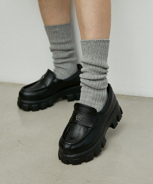 PUBLUX（パブリュクス） ローファー MARY QUANT × PUBLUX/マリー
