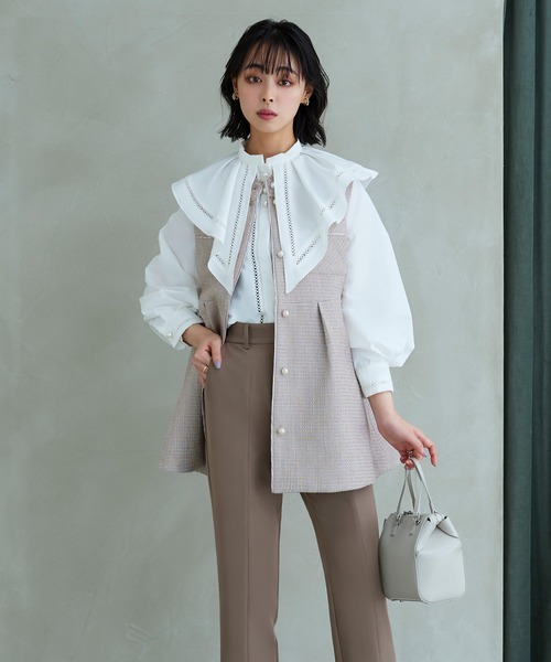 RUIRUE BOUTIQUE（ルイルエブティック） セットアップ カラーツイード