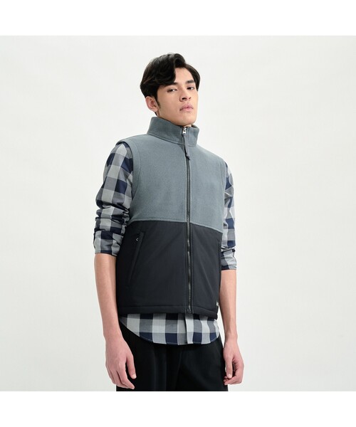 AIGLE（エーグル） ベスト ジレ ポーラテック フリースベスト メンズ