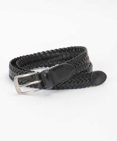 ikka（イッカ） ベルト LWGレザーメッシュベルト メンズ : ZOZOTOWN