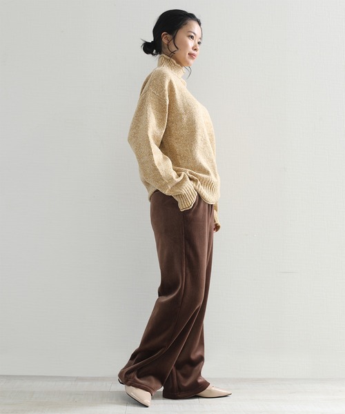 aimoha（アイモハ） パンツ 毛布のような肌ざわり裏起毛 暖か