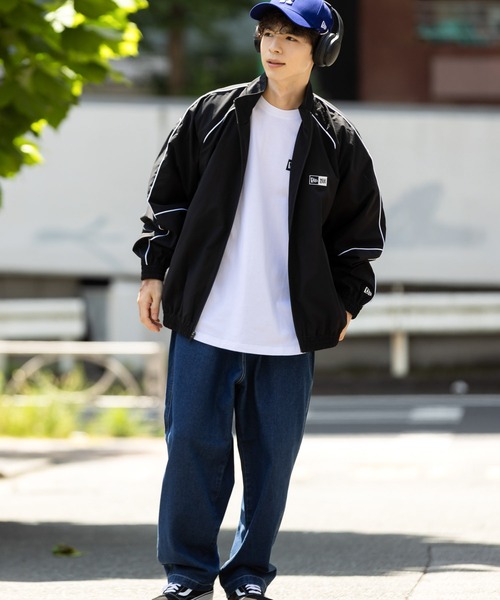 NEW ERA（ニューエラ） ナイロンジャケット オーバーサイズジャケット