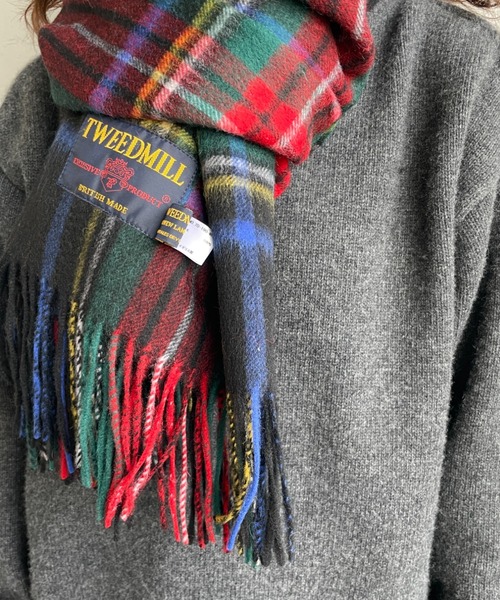 TWEED MILL（ツイードミル） ストール 70×190 大判ストール レディース