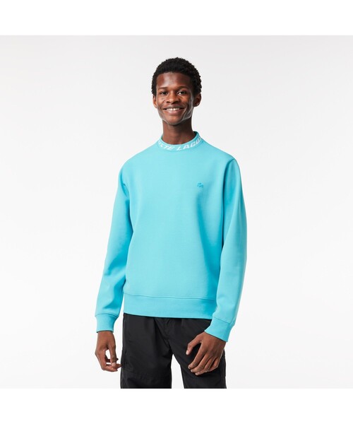 LACOSTE（ラコステ） トレーナー スウェット ジャカードモックネック