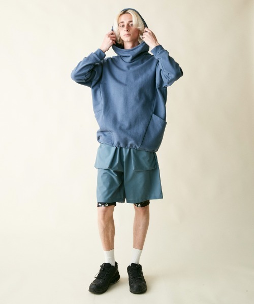 rehacer（レアセル） パンツ : Botanical Duck Short Pants Made in
