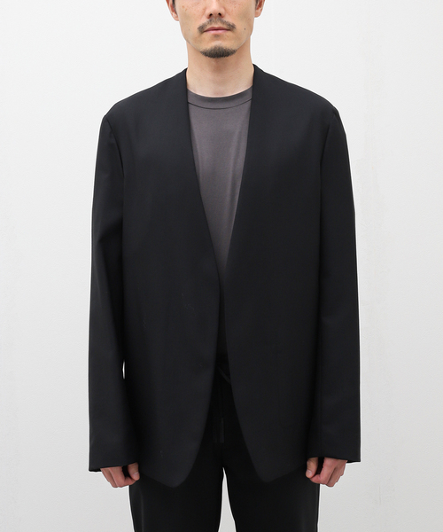 新品未使用Maison Margiela ノーカラージャケット ブラック 44Maison