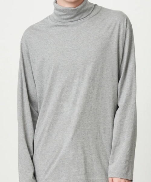 ATON（エイトン） tシャツ ROYAL SUVIN JERSEY | HIGHNECK T-SHIRT