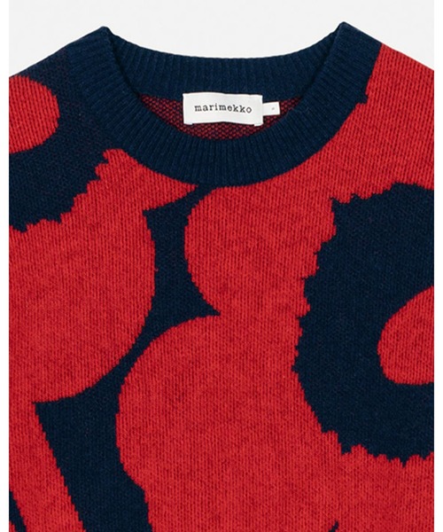 マリメッコ】ウニッコ ジャガードセーター marimekko（マリメッコ