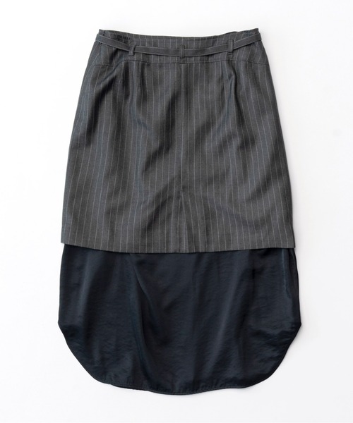 MAISON SPECIAL（メゾンスペシャル） スカート Shirt Layered Mini