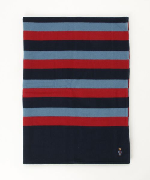 Ralph Lauren 幾何学模様ウールハーフブランケット Ralph Lauren/幾何