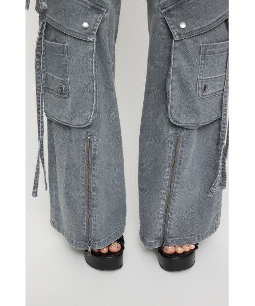 LAGUA GEM（ラグアジェム） カーゴパンツ WIDE FLARE CARGO パンツ