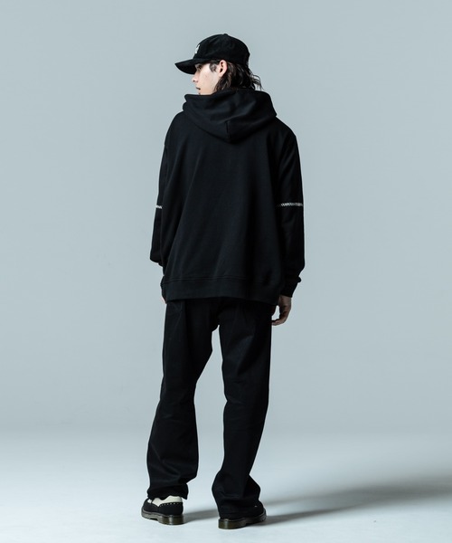 glamb（グラム） パーカー Cross Stitch Hoodie / クロスステッチ