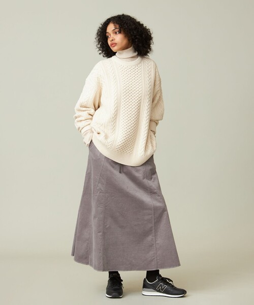 J.PRESS YORK STREET セーター ニット 「UNISEX」アランケーブルニット